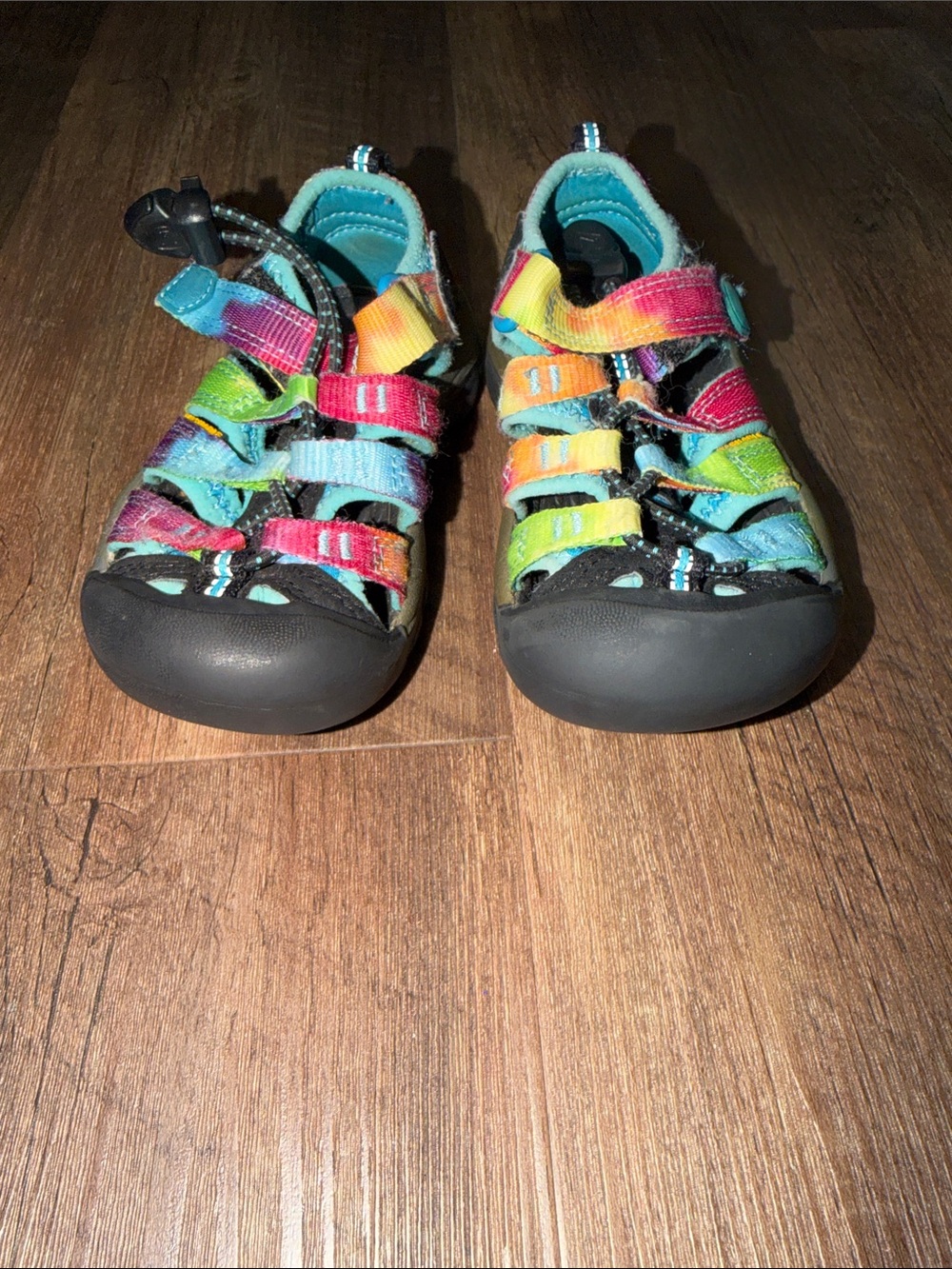 Kids Keen Newport H2 rainbow sandals - Picture 4 of 6